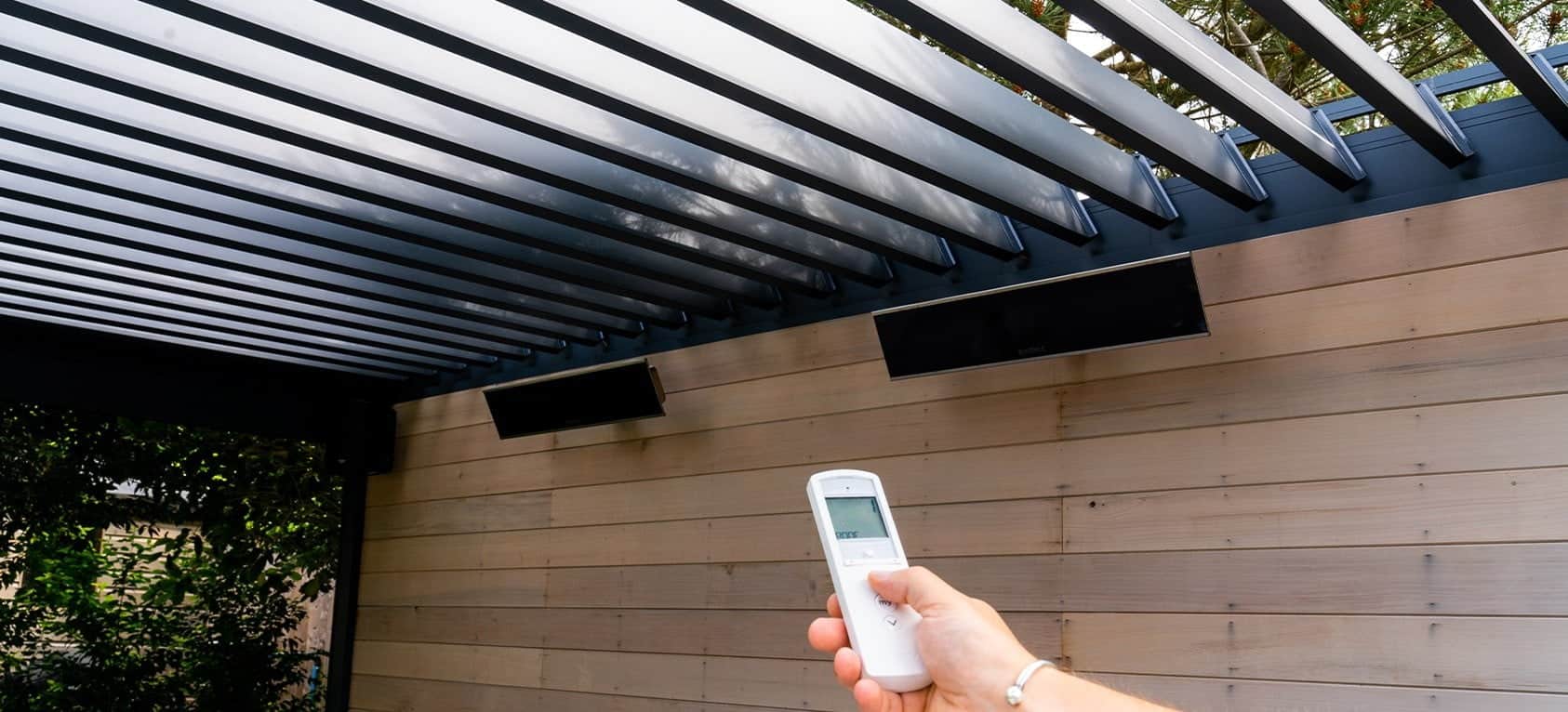 kumandalı tente sistemleri